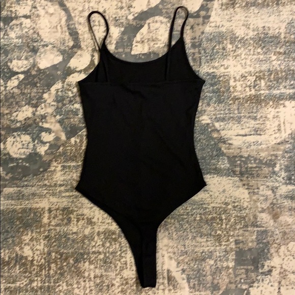 BRAND NEW NEVER WORN Black Forever 21 Bodysuit - Picture 2 of 3